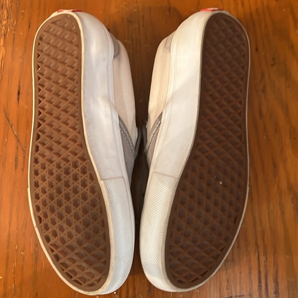 Vans, like new, W5, grey suede loafer - Picture 3 of 5